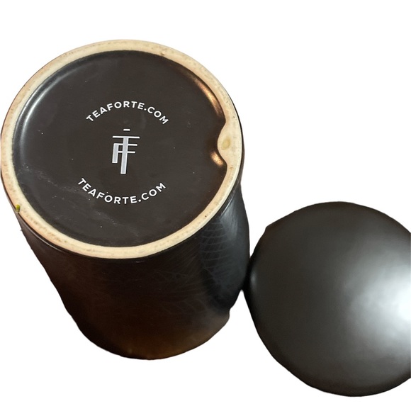 TF Tea Forte Leaf Print Tumbler with Lid - Picture 4 of 5